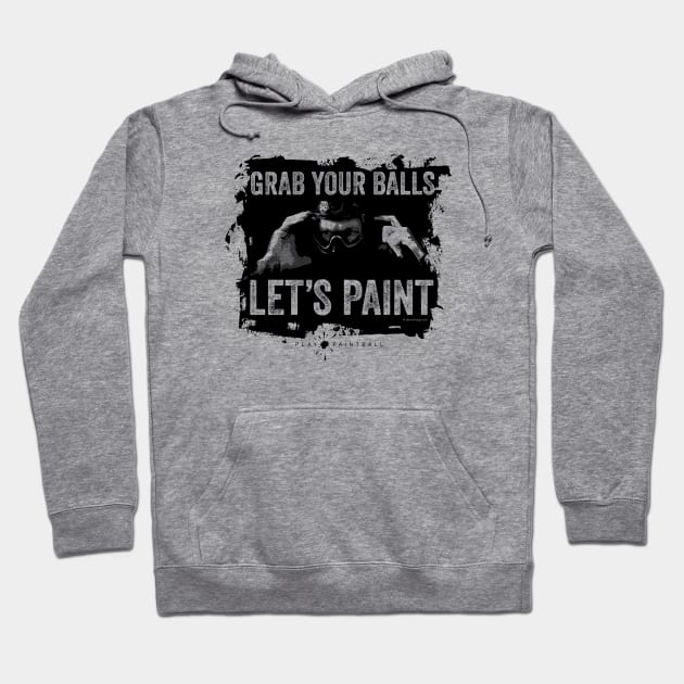 Let’s Paint (Paintball) Hoodie by eBrushDesign